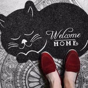 Cat Shape Floor Mat