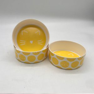 Creativity Pet Bowl Cat Supplies Food Plate