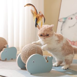 Sisal Ball Cat Toy Without Dandruff