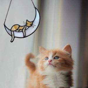 Home Fashion New Orange Cat Decoration