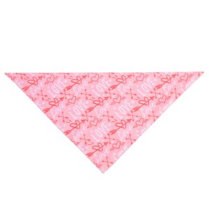 Cat Drool Bib, Triangle Cotton Bandana