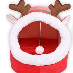 Cat Bed Indoor Soft Cats Houses Warm Cozy Cushion Bag Small Removable Washable Tent Pet House Cat’s Basket Pets Mat Supplies