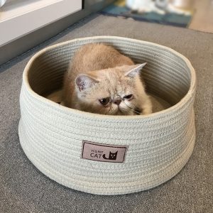 Cat Litter Small Kennel Round Cat Bed
