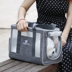 Portable Pet Cat Bag Breathable Carrier Backpack Large Capacity Travel Pet Handbag For Kitten Pets Outdoor Supplies