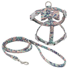 Japanese Printed Escape-Proof Cat Harness and Lead