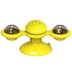 Rolling Toy Mint Ball Turntable Funny Cat Stick Set Toy