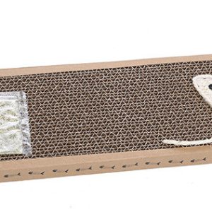 Scratcher Toy Cat Scratching Board Plus Woven Sisal Mouse Catnip