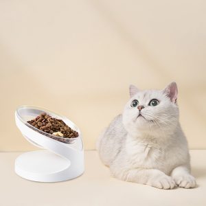 Transparent Cat Bowl Single Bowl Cervical Spine Bowl