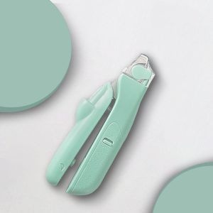 New pet nail clippers cat nail scissors stainless steel led nail clipper small Cat beauty products