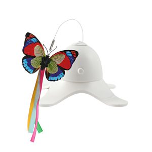 Electric Butterfly Automatic Rotating Circle Puzzle Cat Toy