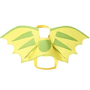 Cat Costume Halloween Dinosaur Wings Makeover