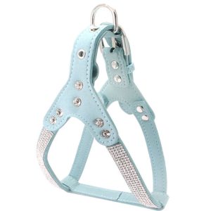 Cat Chest Harness With Double-layer Microfiber Soft Suede Leather