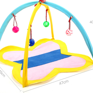 Teaser Cat Tent Bell Ball Collapsible Toy