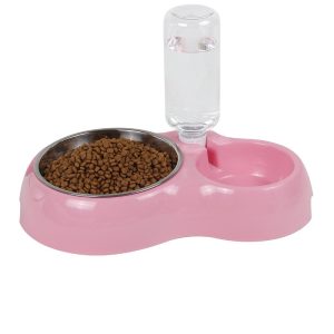 Pet Bowl Cat Water Basin Automatic Drinking