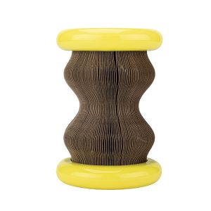 Pet Toy Magic Organ Corrugated Paper Wheel Cat Scratching Board Powder
