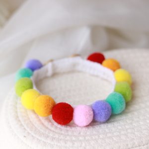Cat Color Ball Collar Hair Ball Collar Chain