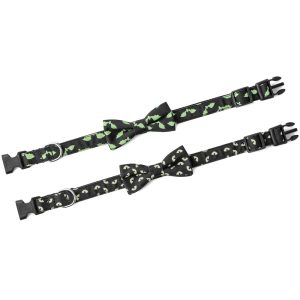 Cat Skull Bat Accessories Leash Collar