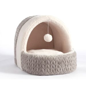 Four Seasons Universal Cat Bed Semi-enclosed Cat House Kennel Winter Warm Kittens Pet Supplies