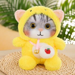 Changing Into A Cat Plush Toy Doll