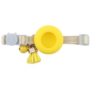 GPS Collar Silicone Holster Pet Collar Bell