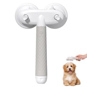 Pet Cat Brush Slicker Brush Double-headed Negative Ion One-button Self Cleaning Cat Hair Removal Pets Products