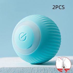 USB Rechargeable Gravity Electric Rolling Ball Cat Toy
