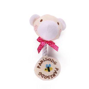 Pet Cartoon Plush Toy Cat Teeth Grinding Sound Bite Resistant
