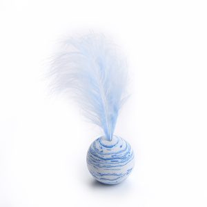 Cat-related Products Feather EVA Material Lightweight Foam Ball Throwing Toy