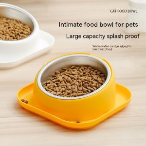 Cat Bowl Oblique Food Anti-tumble