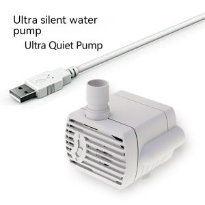Pet Water Dispenser Water-proof Dry Burning Cat Fountain With Lights