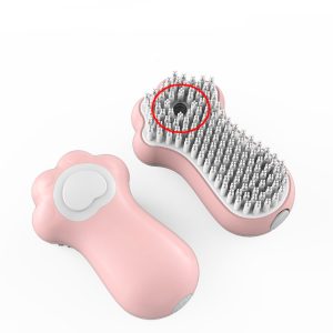 Pet Shower Brush Cat Massage Clean Soft Bristle
