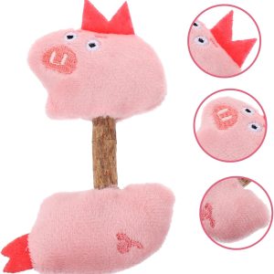 Cat Toy Kitten Toys Teeth Cleaning Toys Silvervine Sticks Cat Silvervine Stick Chew Sticks For Cats Cat Interaction Toys Kitten Plaything Cat Teaser Polygonum Wood The Cat