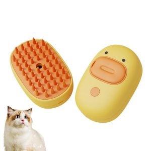 Cat Steam Brush Steam Brush Silicone Steam Pet Brush For Cat Massage Cleaning And Removal Of Loose Hair Pet Hair Brush Grooming Tool