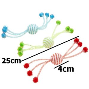 Cat Toy Self Hi Cats Sticks Cat Toys Interactive Ropes Ball Toys For Cats Teasing Bite-resistant Wool Ball Pet Products