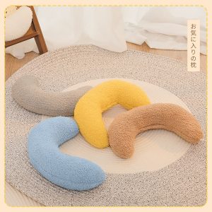 Pillow For Cats, U-Shaped Pillow Equipped With An Adjustable Cat Collar, For Pet Cervical Protection Sleeping Improve For Cat To Lay On Cat Bed Pillow Ultra Soft Pet Pillows