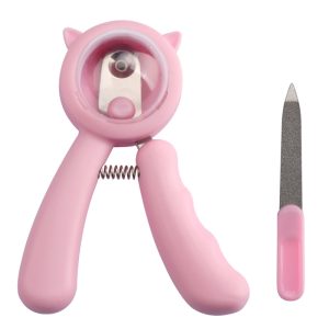 Pet Cat Professional Nail Clipper Cutter With Sickle Stainless Steel Grooming Scissors Clippers For Pet Claws Supplies