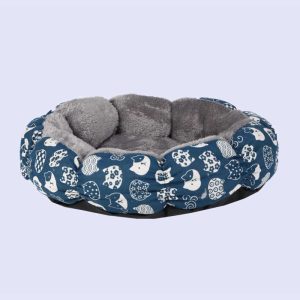 Cat Bed Cat Beds For Indoor Cats Calming Donut Bed For And Kitten Round Fluffy Pet Bed For Small Medium Cat