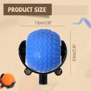 Interactive Cat Ball Toy, New Cat Ball Toys With Cord Mouse, Smart Self Rolling Cat Toys For Bored Indoor Cats, Automatic Moving Peppy Pet Ball