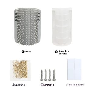 Corner Cat Scratcher Massage Brush Cat Scratch Board