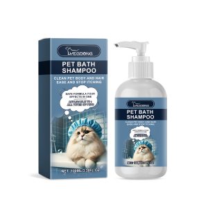 Cat Cleaning Bath Moisturizing Nourishing Shower Gel Mild Shampoo