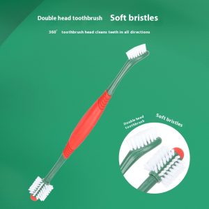 Pet Toothpaste Toothbrush Set Cat Finger Stall Cleaning Pet Supplies