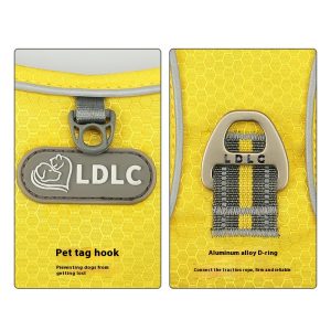 Comfortable Reflective Cat Harness with Shock Absorption