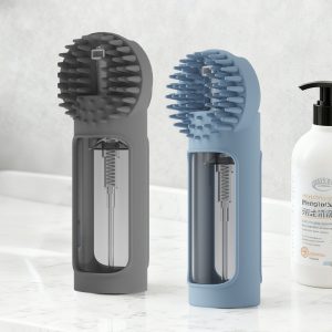 Pet Bath Brush Multifunctional Foam Bath Integrated Silicone Rubbing Bath Brush Cat Cleaning Artifact Massage Brush Pets Products