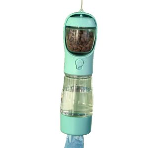 Pet Travel Cup Portable Outdoor Water Bottle Multifunctional Feeder