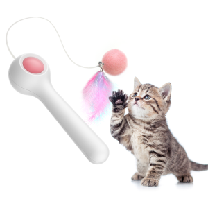 Teaser Wand Gravity funny cat stick toy