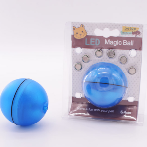 Pet Electric Toy LED Rolling Ball