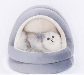 High Quality Cat House Beds Kittens Pet Cats Sofa Mats Cozy Bed Toy for Small Kennel Home Cave Sleeping Nest Indoor Products