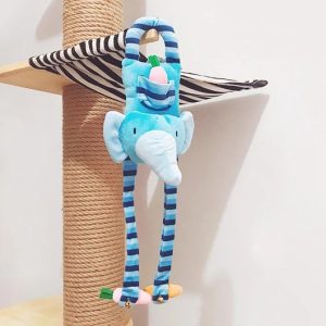 Cat door handle toy