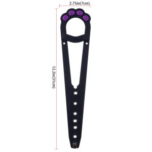 Pet Cat Door Holder Latch Prevents From Entering Cat Supplies Adjustable Elastic Gate Lock Keep Out Pet Cat Accessories