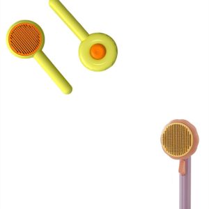 Pet Comb Cat Depilator Brush Donut Hair Removal